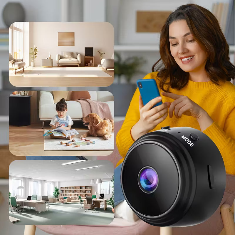VigiMini™ Cámara Espía WiFi – ¡HOY 40% OFF! Vigila Desde Tu Celular 24/7