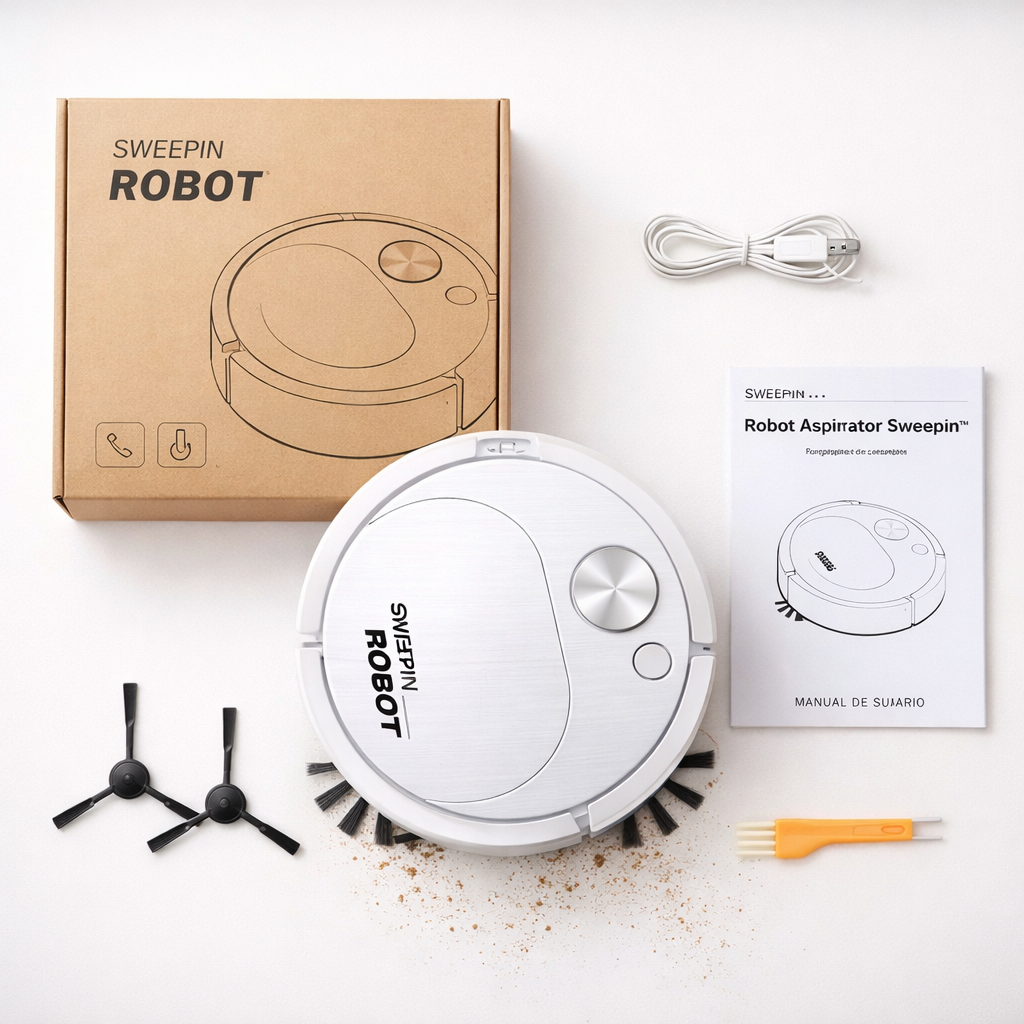 Sweepin™ Robot Aspirador Inteligente 3 en 1 – 40% OFF SOLO HOY 🔥