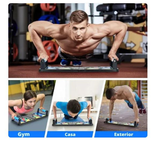 Tabla De Flexiones Push Up Completo