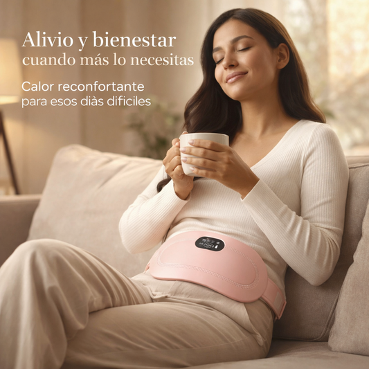 CalmaFem – Cinturón Térmico para Cólicos 40% OFF