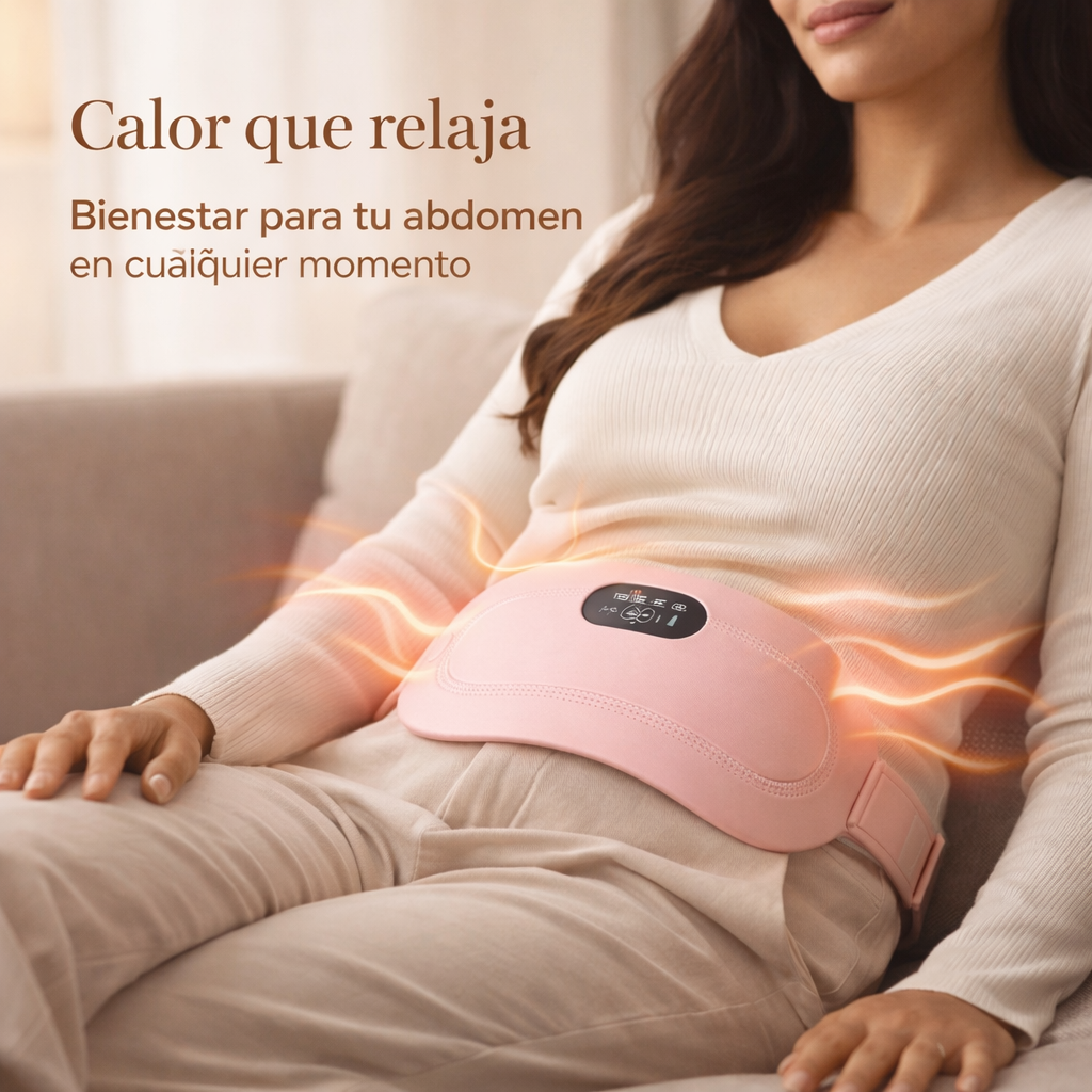 CalmaFem – Cinturón Térmico para Cólicos 40% OFF