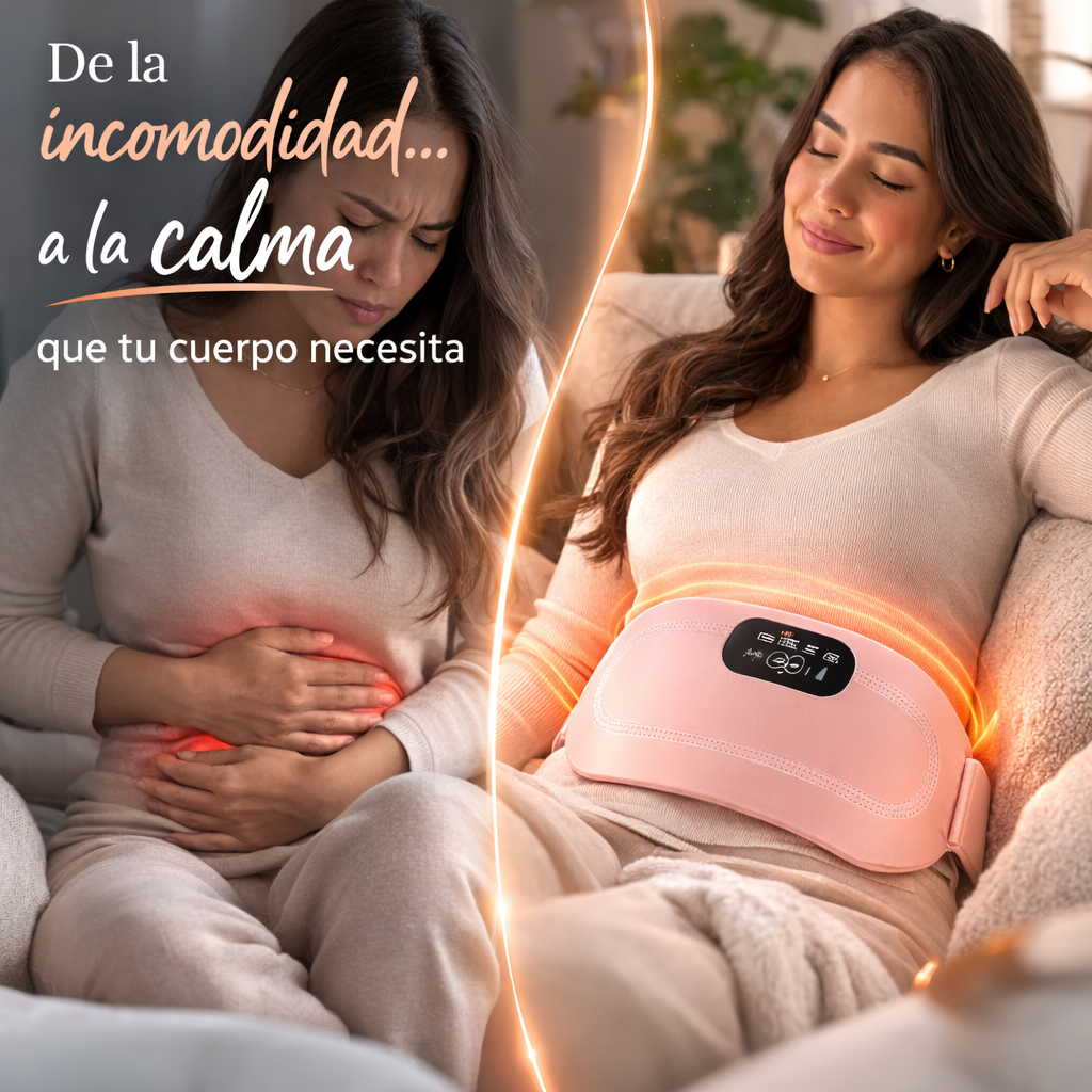 CalmaFem – Cinturón Térmico para Cólicos 40% OFF