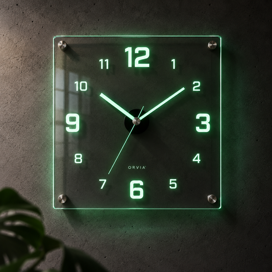 NOCTIS - RELOJ ACRILICO FLUORESCENTE