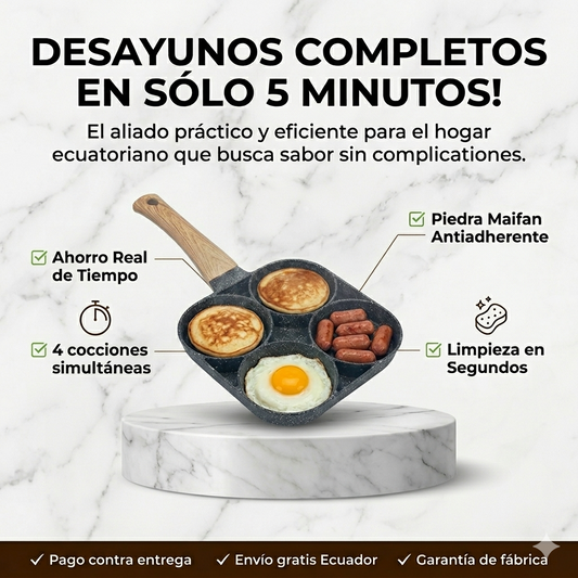 CookPro - Sartén Antiadherente 4 en 1 – 50% OFF 🔥