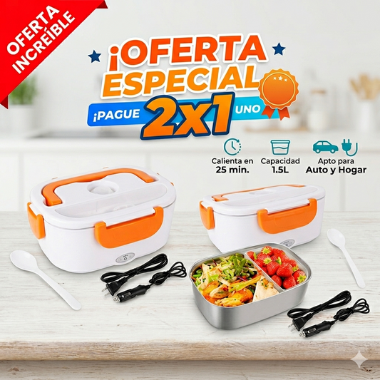 2x1 SOLO HOY en ThermoLunch Pro – Comida Caliente en Cualquier Lugar + 50% de descuento 🔥