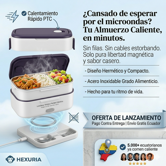 ThermoLunch Pro – Comida Caliente en Cualquier Lugar - Hoy 40% descuento