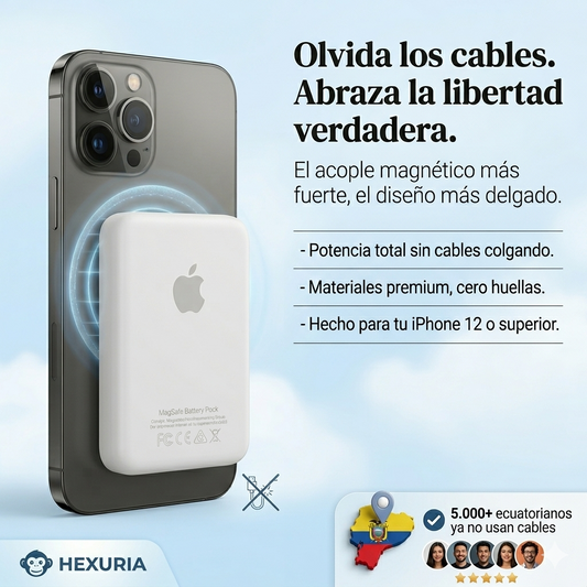 MagSafe– Cargador Inalámbrico Magnético para iPhone 50% OFF