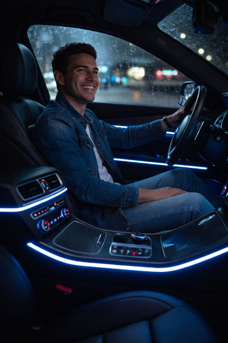 BlueDrive™ – Iluminación LED Interior de 1 metro para autos