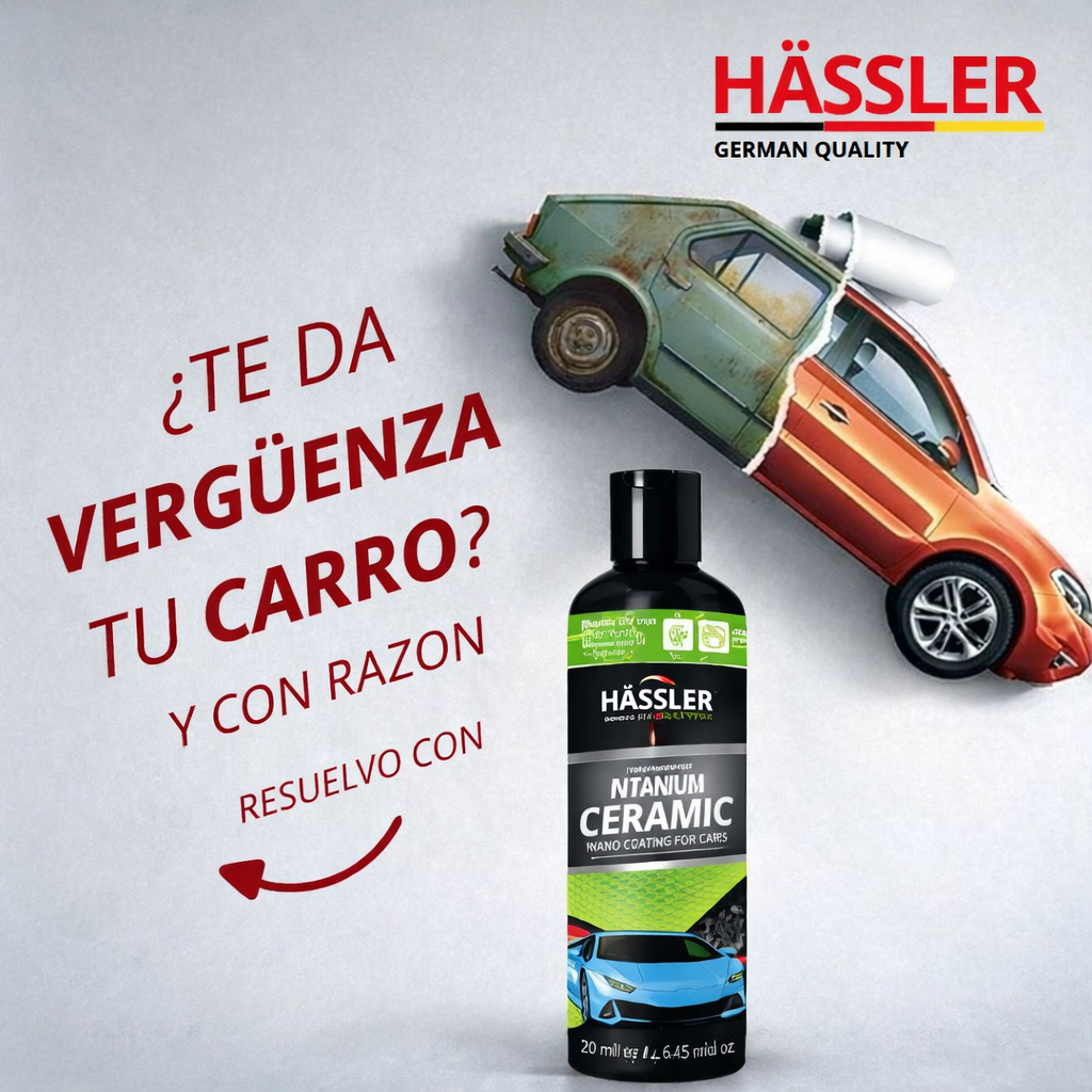 Nano Cerámico Hässler 250 ml – Brillo y Protección que se notan
