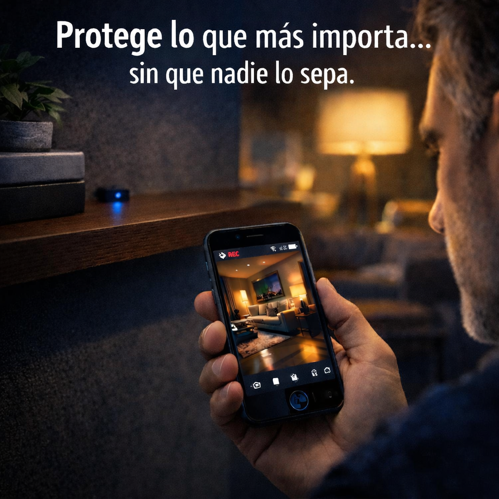 VigiMini™ Cámara Espía WiFi – ¡HOY 40% OFF! Vigila Desde Tu Celular 24/7